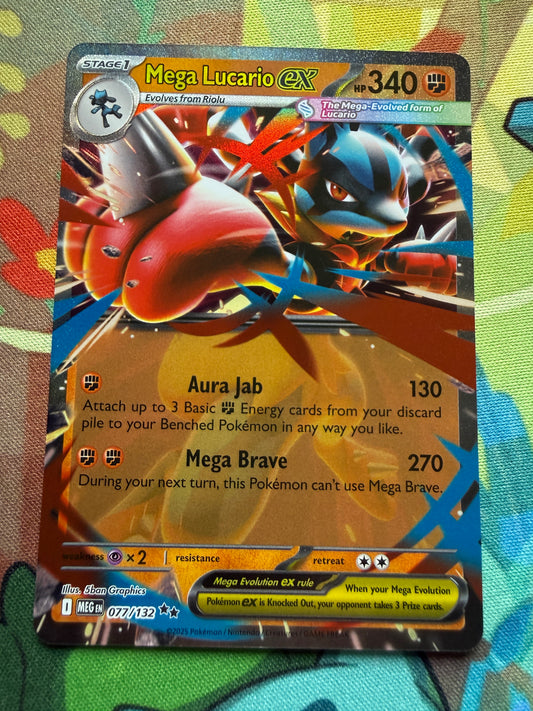 Mega Lucario Ex #77 | Pokemon Mega Evolution