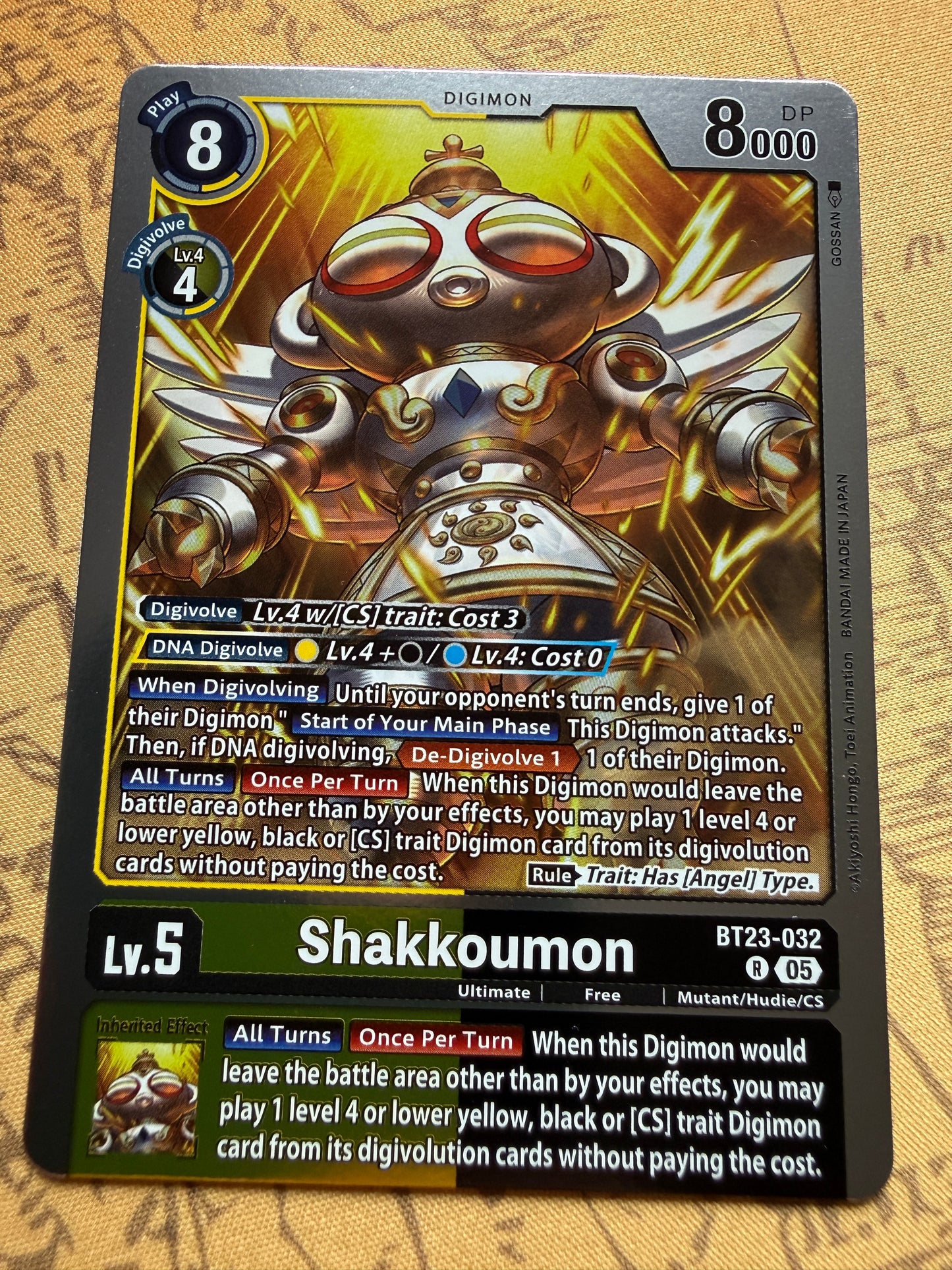 Digimon TCG | Hackers Slumber | Shakkoumon BT23-032 R