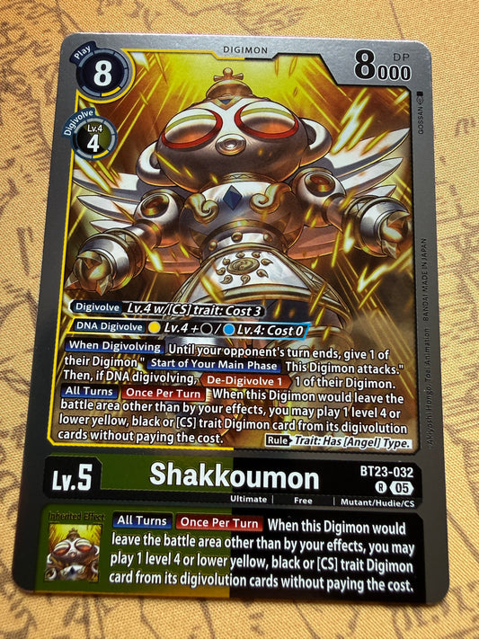 Digimon TCG | Hackers Slumber | Shakkoumon BT23-032 R