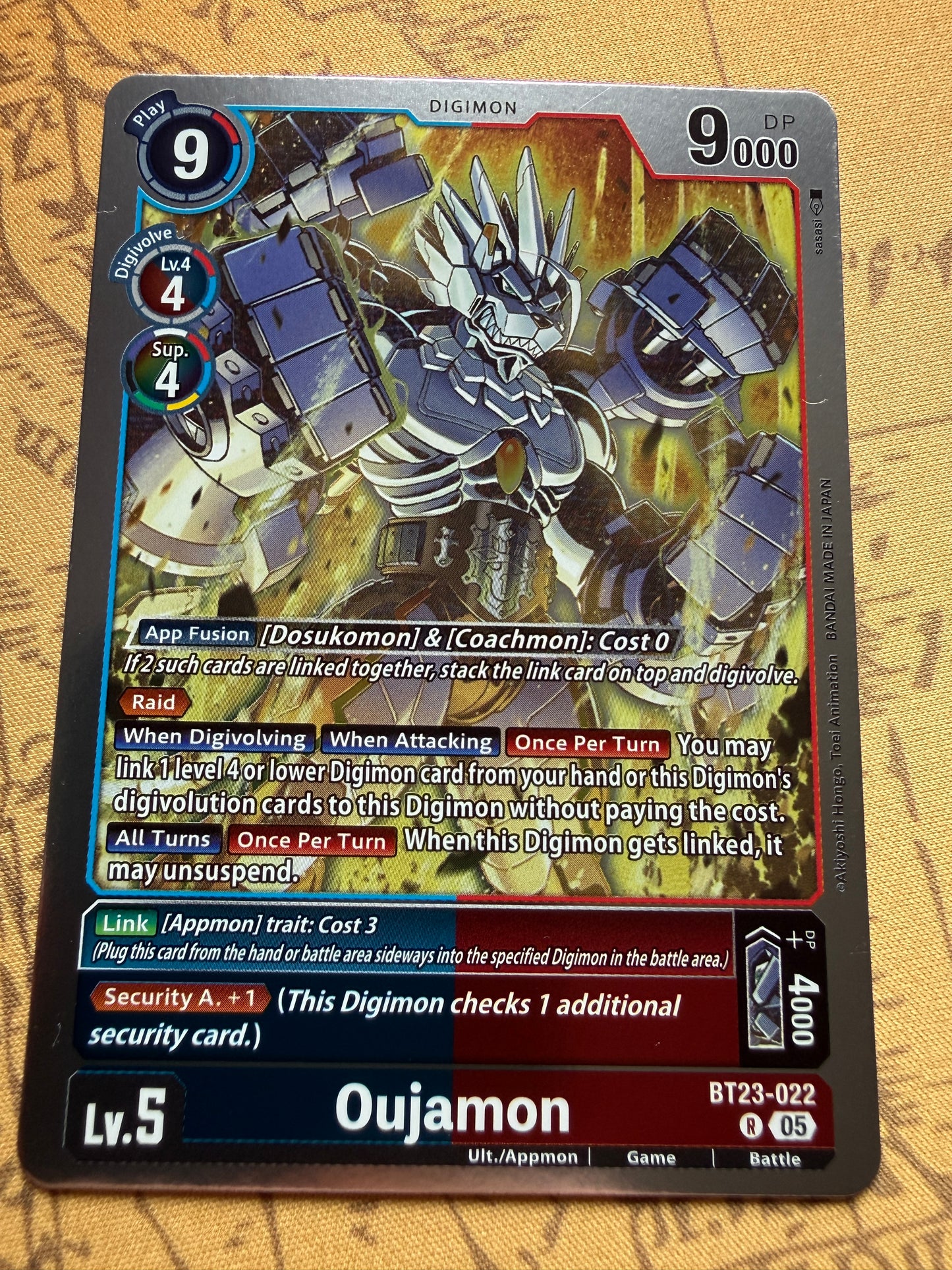 Digimon TCG | Hackers Slumber | Oujamon BT23-022 R