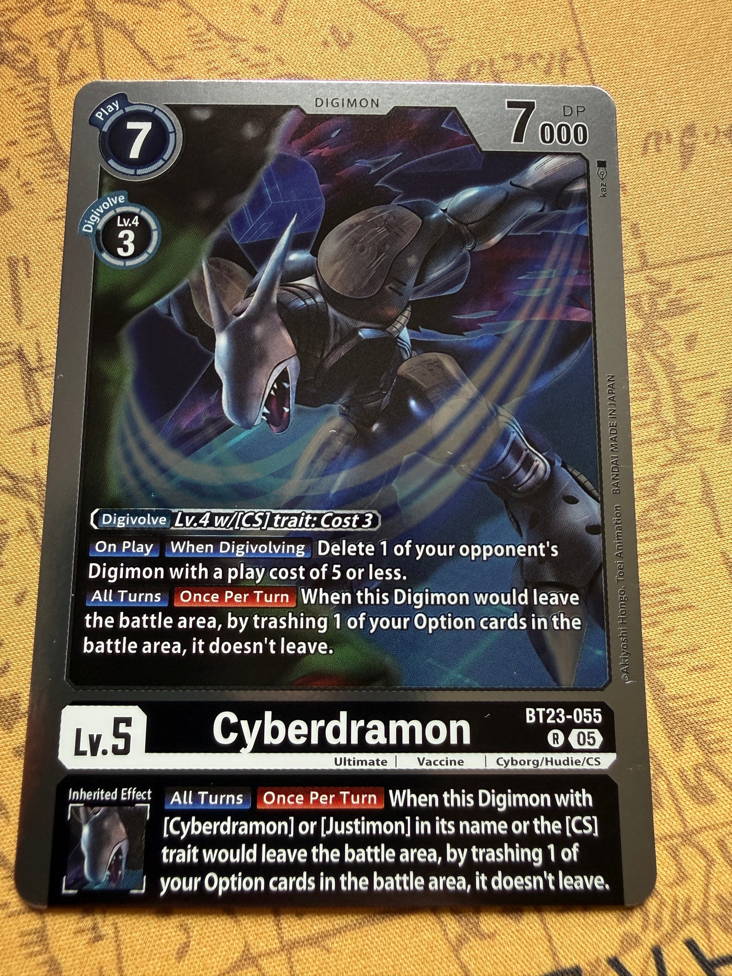 Digimon TCG | Hackers Slumber | Cyberdramon BT23-055 R