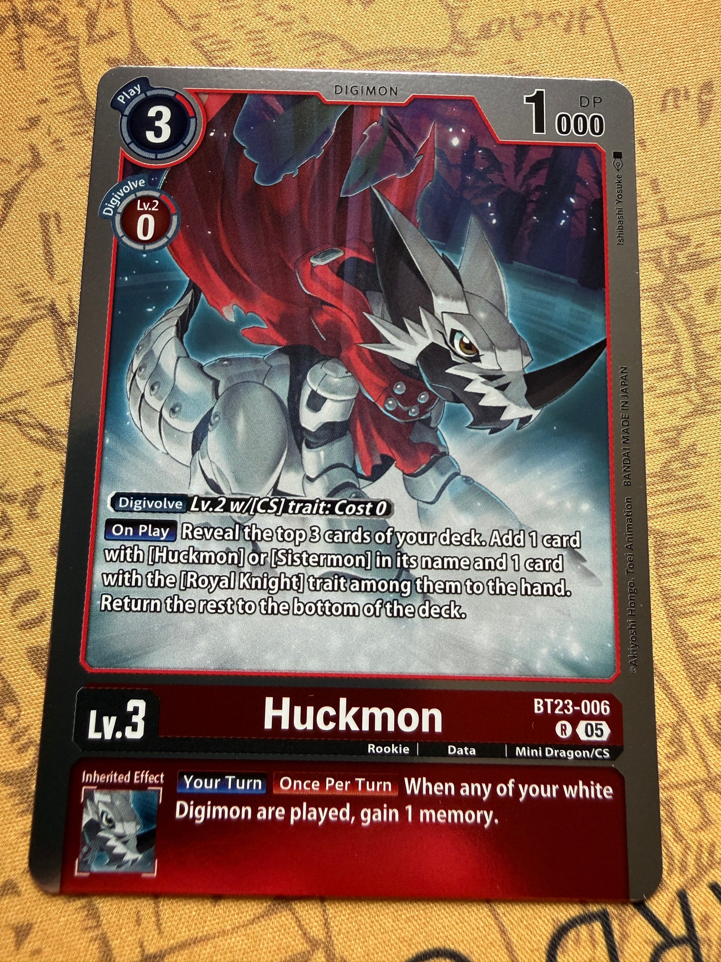 Digimon TCG | Hackers Slumber | Huckmon BT23-006 R