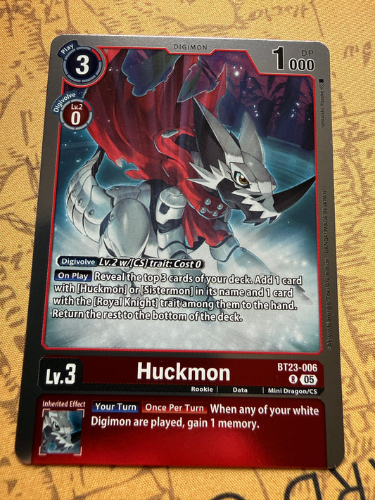 Digimon TCG | Hackers Slumber | Huckmon BT23-006 R