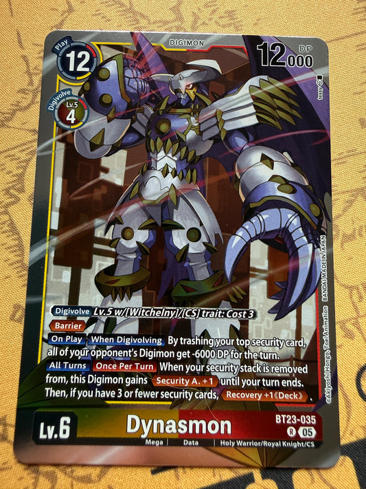 Digimon TCG | Hackers Slumber | Dynasmon BT23-035 R