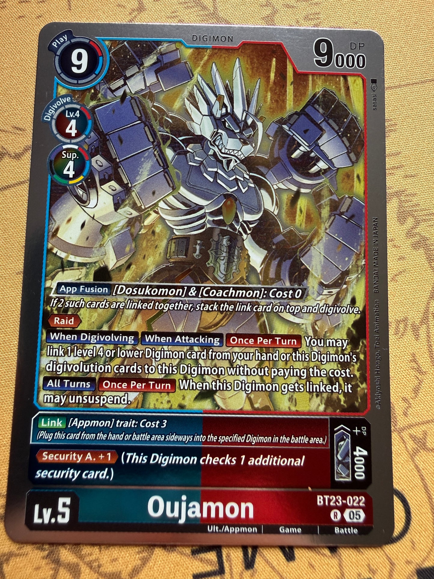Digimon TCG | Hackers Slumber | Oujamon BT23-022 R