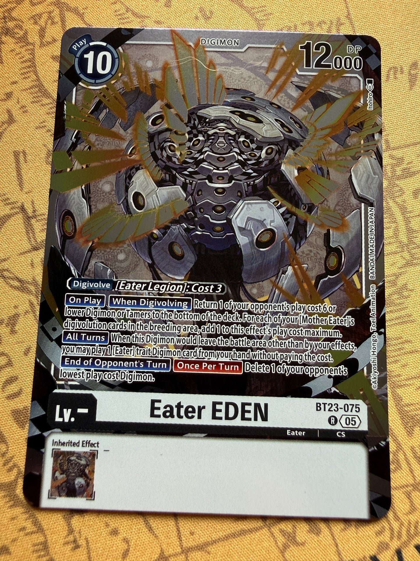 Digimon TCG | Hackers Slumber | Eater EDEN BT23-075 R