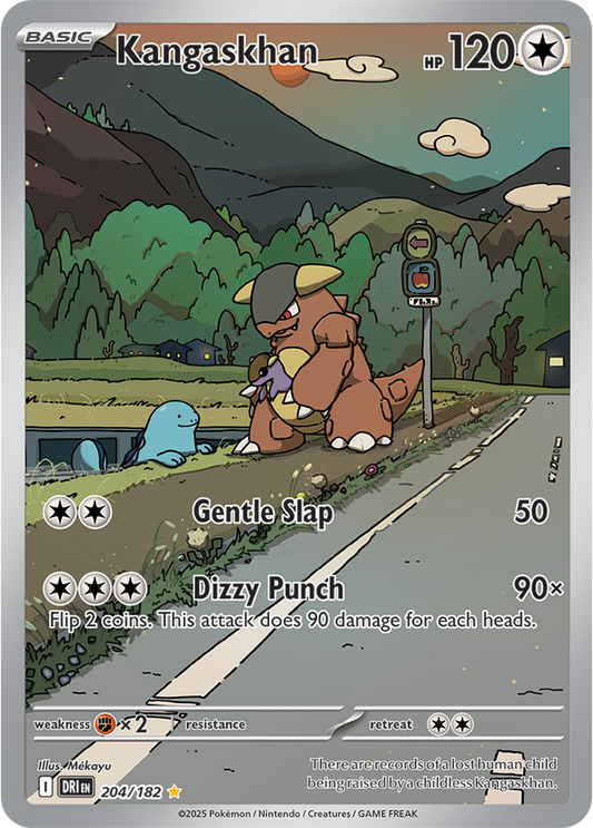 Pokemon Destined Rivals | Kangaskhan | DRI 204 / 182