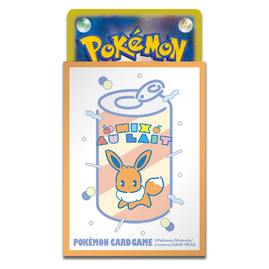 Card Sleeves Orange Ver. Pokémon Mix Au Lait - Pack of 64
